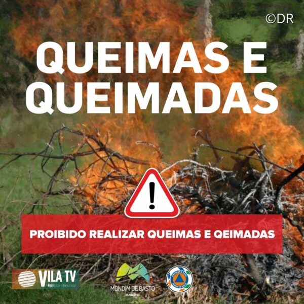 Mondim de Basto proíbe realização de queimas e queimadas em todo território