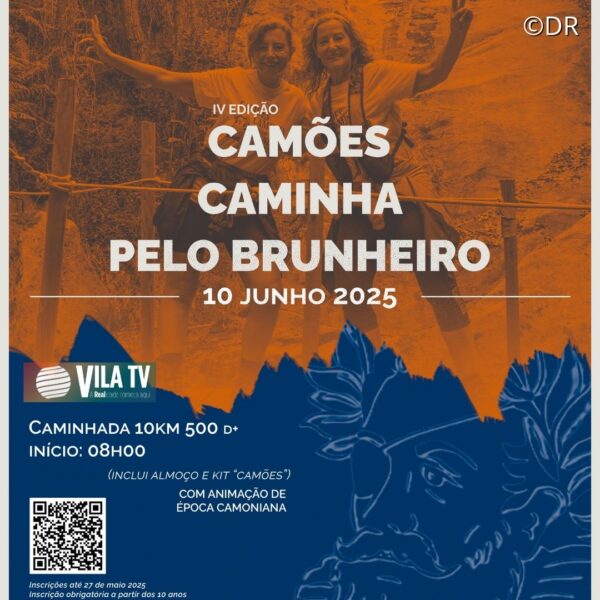 Caminhada “Camões caminha pelo Brunheiro” tem inscrições abertas até dia 27 de maio