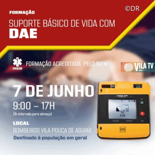 Bombeiros de Vila Pouca de Aguiar capacitam população para emergências no dia 7 de junho