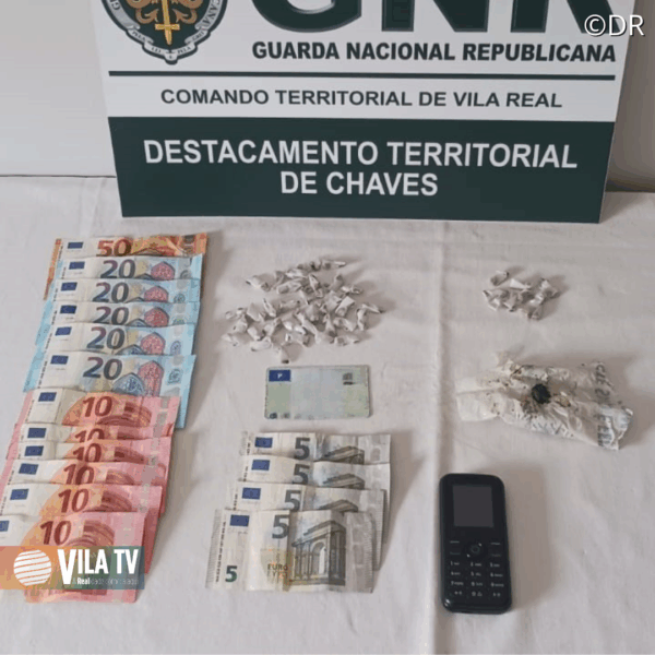 Homem é detido em Chaves com mais de 100 doses de heroína