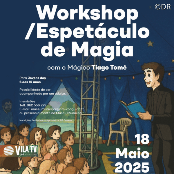 Vila Pouca de Aguiar celebra Dia Internacional dos Museus com Espetáculo de Magia