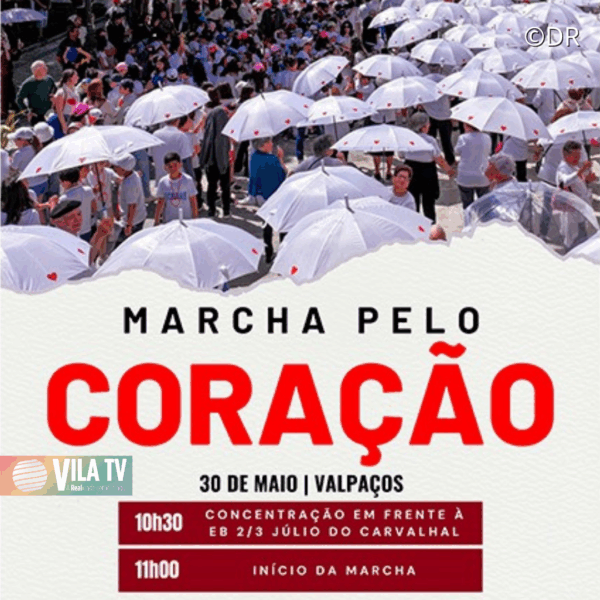 Valpaços alerta para a saúde cardiovascular na Marcha pelo Coração, a 30 de maio