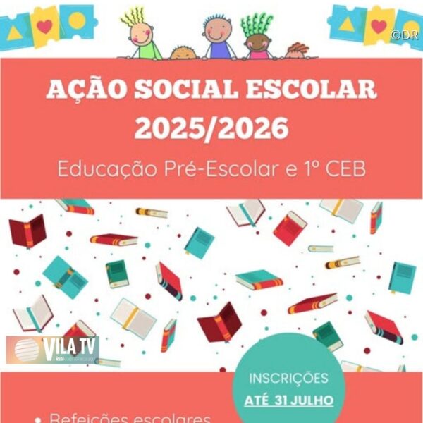 Alijó inscreve para refeições escolares e prolongamento de horário até 31 de julho