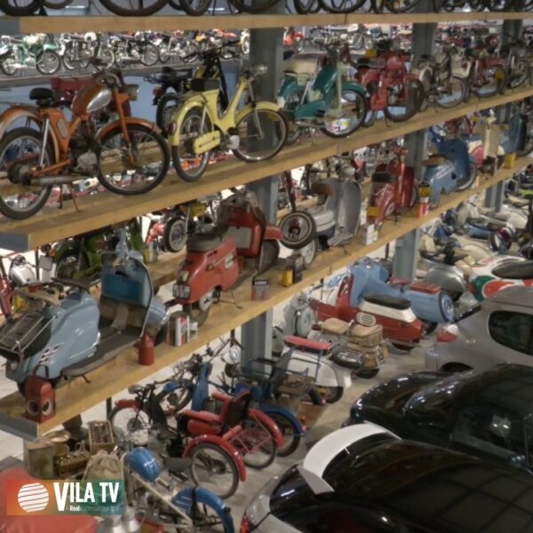 📽️Repórter Vila TV | Armazém de Memórias reúne 600 exemplares de motas e carros clássicos