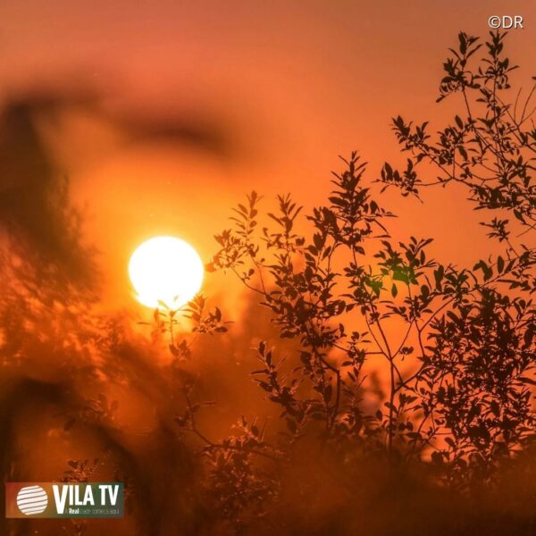 Calor forte continua em toda região e aumenta perigo de incêndio rural