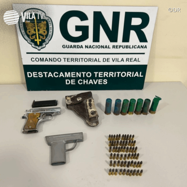 Homem detido por posse de arma proibida em Valpaços