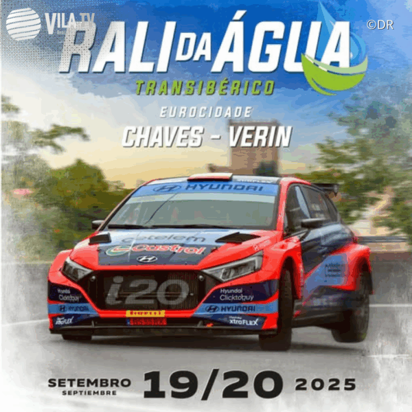 Rali da Água volta a Chaves nos dias 19 e 20 de setembro