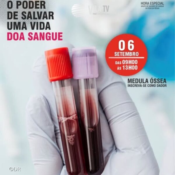 Grupo de Doadores de Sangue promove colheita em Peso da Régua no próximo sábado
