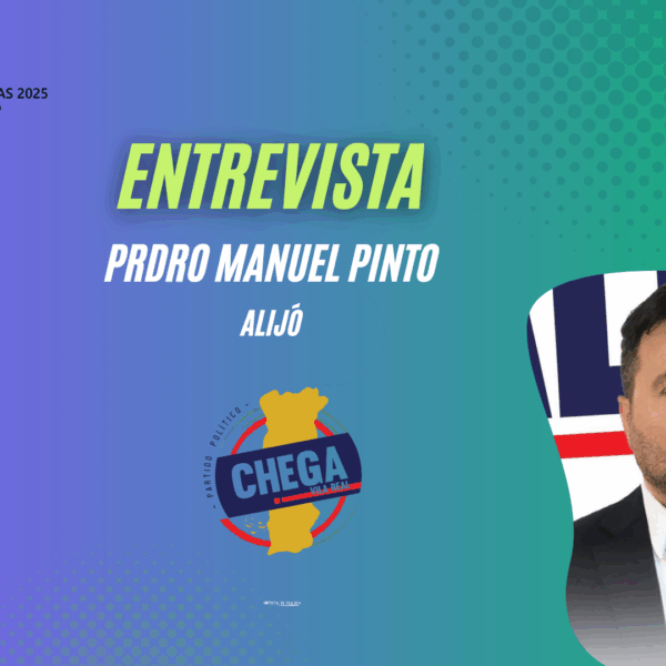 Autárquicas 2025 | Pedro Pinto, do Chega, fala de propostas e projetos para Alijó