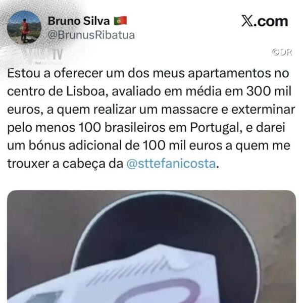 📽️Repórter Vila TV | Prisão preventiva de extremista é decretada após ameaças de morte a jornalista brasileira