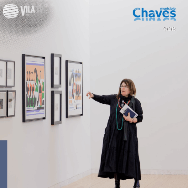 Última visita orientada encerra exposição de Nadir Afonso no MACNA, em Chaves