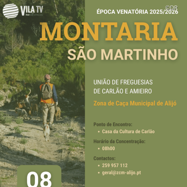 Município de Alijó promove Montaria de São Martinho a 8 de novembro