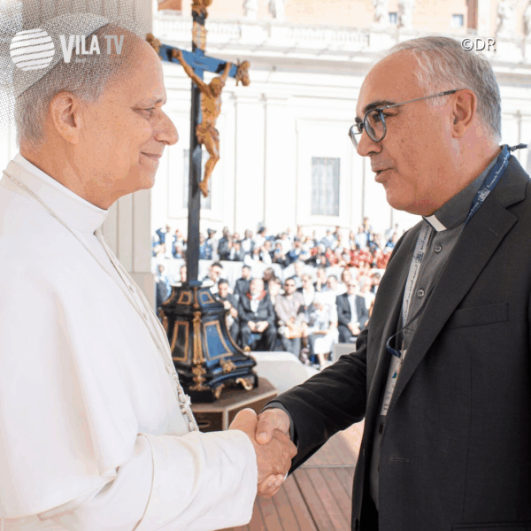 Bispo de Vila Real encontrou-se com o Papa Leão XIV no Jubileu dos Catequistas