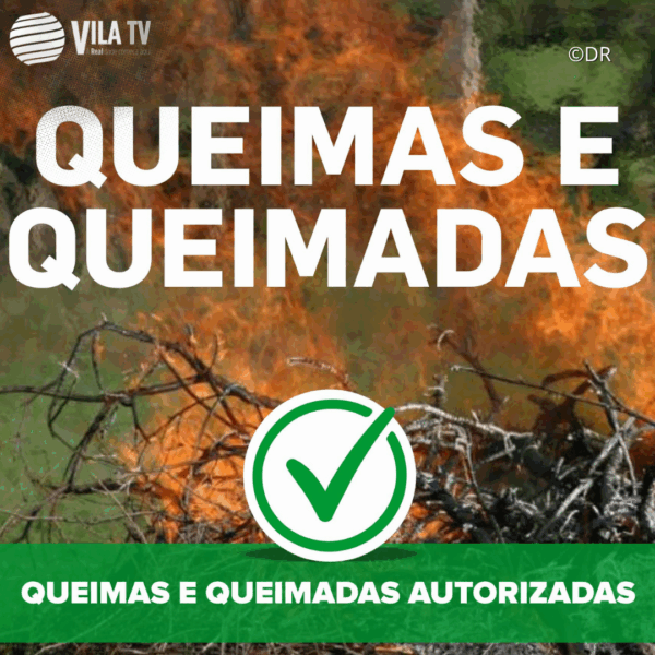 Termina o período de restrição às queimas e queimadas no distrito de Vila Real