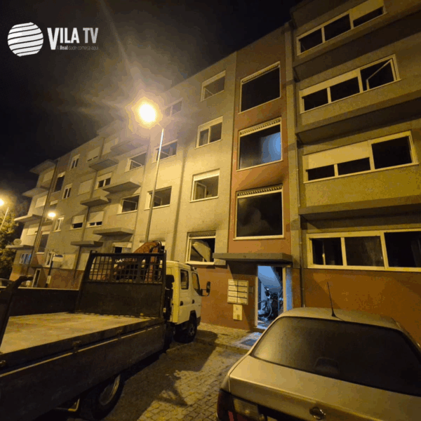 Incêndio em apartamento social de Vila Real deixa feridos e desalojados
