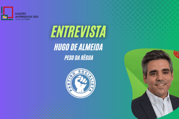 Autárquicas 2025 | Hugo de Almeida, do PS, fala de propostas e projetos para Peso da Régua