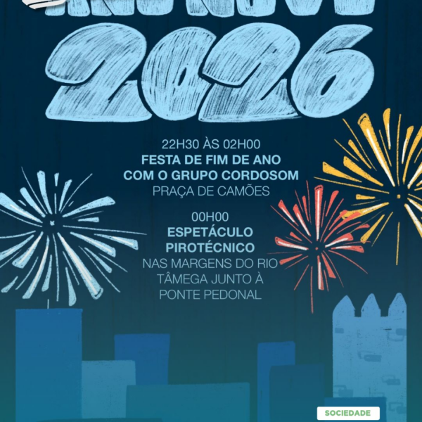 Chaves Despede-se de 2025 e Dá as Boas-Vindas a 2026 em Festa.