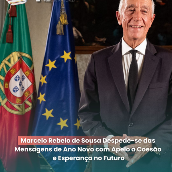 Marcelo Rebelo de Sousa Faz a Sua Última Mensagem de Ano Novo Como Presidente da República